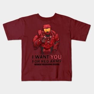 Uncle Sarge - I want you for Red Army Kids T-Shirt